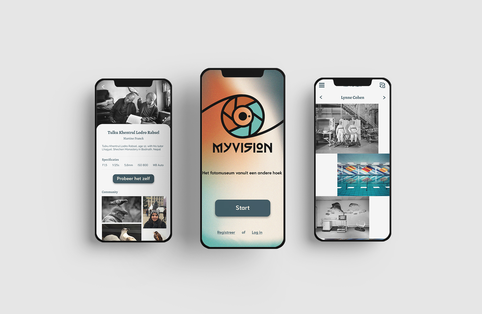 MyVision mockup phones